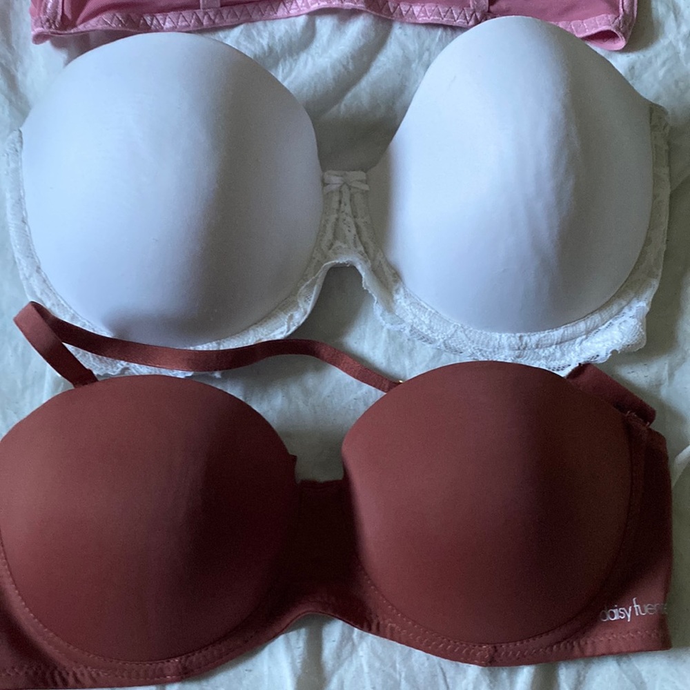 Strapless bra